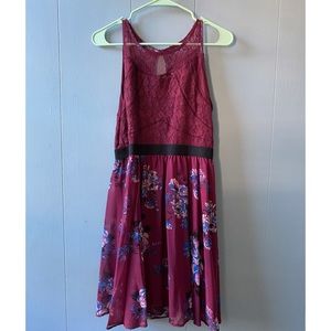 Xhilaration Sleeveless Floral Dress